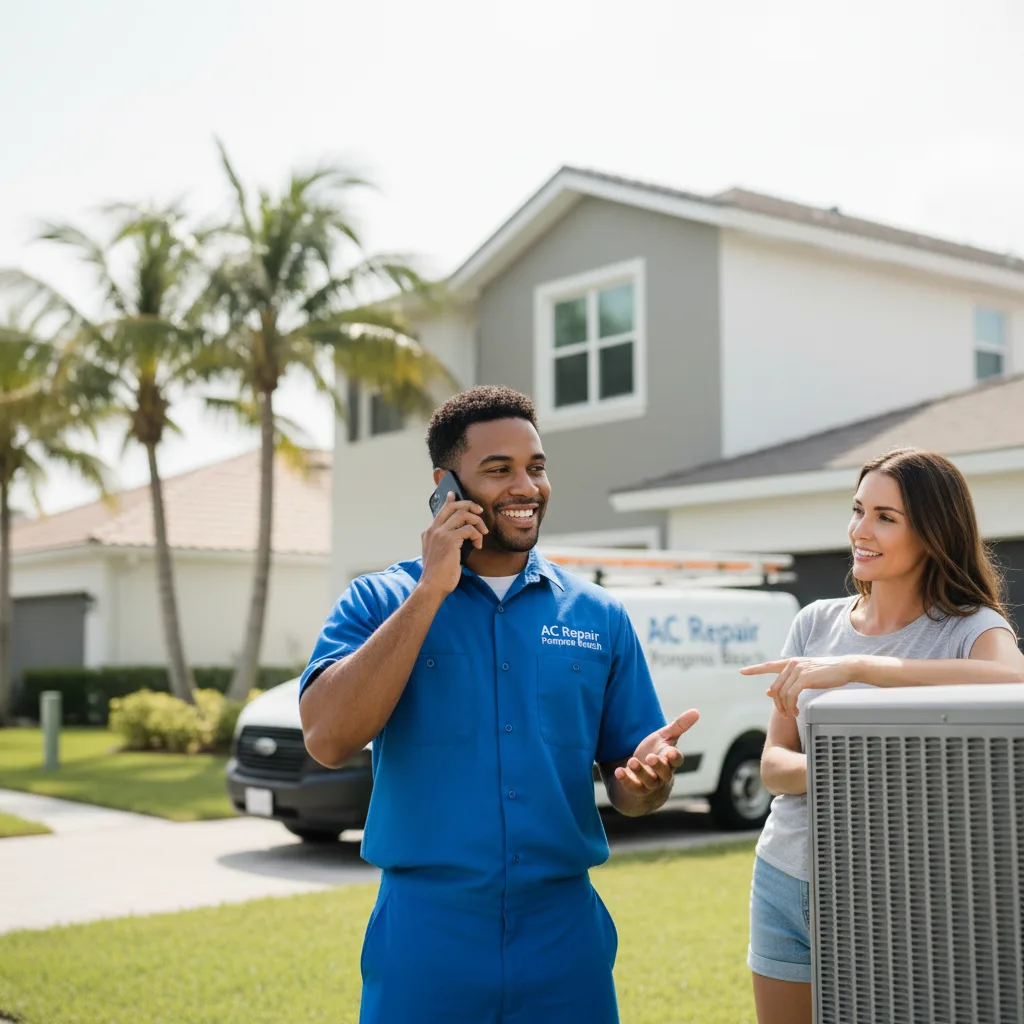 AC Repair Pompano Beach customer support in Crowley